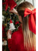 J Line 4-delige set: decohangers wit/rood - (L)19 cm