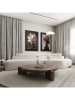 Ars Longa Ingelijste kunstdruk "Ivory Bloom" - (L)70 x (B)50 cm