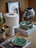 Bloomingville Decoratieplateau "Litton" turquoise - Ø 17,5 cm