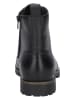Josef Seibel Leren boots "Fenra 03" zwart