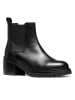 Geox Leder-Stiefeletten "Damiana" in Schwarz