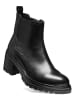 Geox Leder-Stiefeletten "Damiana" in Schwarz