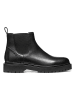 Geox Leren chelseaboots "Bleyze" zwart