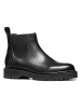 Geox Leren chelseaboots "Bleyze" zwart
