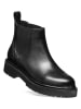 Geox Leren chelseaboots "Bleyze" zwart