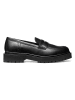 Geox Leren mocassins "Bleyze" zwart