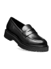 Geox Leren mocassins "Bleyze" zwart