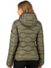 Geographical Norway Doorgestikte jas "Buby" kaki