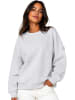 Sweatshirt "Felicale" in Hellgrau