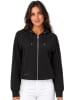 Sweatjacke "Fionale" in Schwarz