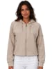 Sweatjacke "Fionale" in Beige