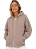 Geographical Norway Bluza "Florale" w kolorze szarobrązowym