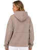 Geographical Norway Bluza "Florale" w kolorze szarobrązowym