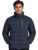 Geographical Norway Doorgestikte jas "Boudric" donkerblauw