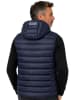 Geographical Norway Kamizelka pikowana "Vamiglobe" w kolorze granatowym
