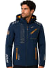 Geographical Norway Softshelljacke "Royaute" in Dunkelblau/ Orange