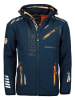 Geographical Norway Softshelljacke "Royaute" in Dunkelblau/ Orange