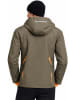 Geographical Norway Softshelljacke "Trelino" in Khaki/ Orange