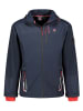 Geographical Norway Kurtka softshellowa "Trelino" w kolorze granatowo-czerwonym