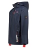 Geographical Norway Kurtka softshellowa "Trelino" w kolorze granatowo-czerwonym