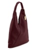 Anna Morellini Leren schoudertas "Chersilina" rood - (B)40 x (H)48 x (D)2 cm
