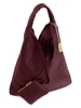 Anna Morellini Leren schoudertas "Chersilina" rood - (B)40 x (H)48 x (D)2 cm
