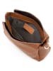 Lucca Baldi Leren schoudertas "Melfi" lichtbruin - (B)26 x (H)19 x (D)9 cm