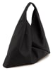 Anna Morellini Skórzana torebka "Trentia" w kolorze czarnym - 57 x 25 x 5 cm