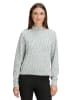 Betty Barclay Pullover in Grau/ Creme