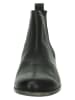 Think! Leder-Chelsea-Boots "Agrat" in Schwarz