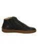 Think! Leren sneakers "Turna" zwart