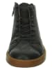 Think! Leren sneakers "Turna" zwart