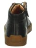 Think! Leren sneakers "Turna" zwart