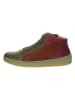 Think! Leder-Sneakers "Kumi" in Khaki/ Bordeaux