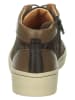 Think! Leren sneakers "Kumi" bruin/lichtbruin