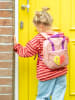 Die Spiegelburg Rucksack "Herz - Kleine Freunde" in Rosa - (B)20 x (H)25 x (T)10 cm