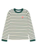 The NEW Longsleeve "Vica" in Beige/ Grün