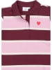 The NEW Poloshirt "Vidette" in Bordeaux/ Rosa