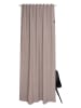 Schöner Wohnen Decogordijn ''Solo'' beige - (L)250 x (B)130 cm