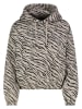 Eight2Nine Hoodie in Creme/ Schwarz