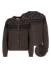 Eight2Nine Cardigan in Dunkelbraun