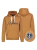 Eight2Nine Hoodie in Hellbraun