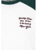 Eight2Nine Longsleeve in Weiß/ Dunkelgrün
