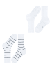 ESPRIT 2er-Set: Socken in Weiß