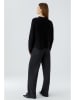 Oui Pullover in Schwarz