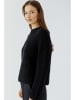 Oui Pullover in Schwarz