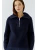 Oui Pullover in Dunkelblau