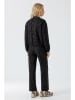 Oui Übergangsjacke in Braun/ Schwarz