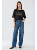 Oui Shirt in Schwarz