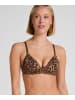 Hunkemöller 2er-Set: Bügellose-BHs "Mona" in Schwarz/ Hellbraun